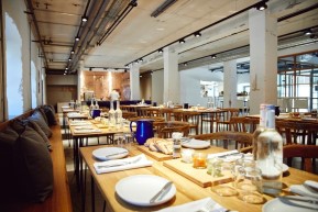 Gmund am Tegernsee: Mangfallblau – das Fabrikrestaurant