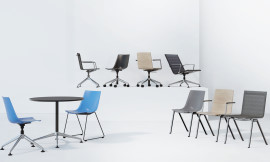 BLAQ chair – Reihen- und Stapelstuhl für Konferenz & Co.