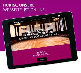 Berlin: Der Meistersaal am Potsdamer Platz mit eigener Webseite