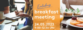 Zweites breakfast meeting im Ingelheimer Winzerkeller am 24.05.2023