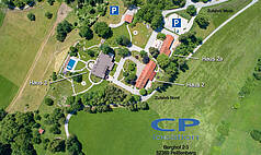Peißenberg: CP Location - Gut Ammerhof - Luftaufnahme