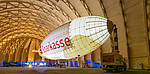 Zeppelin im Hangar