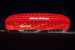 Allianz Arena bei Nacht